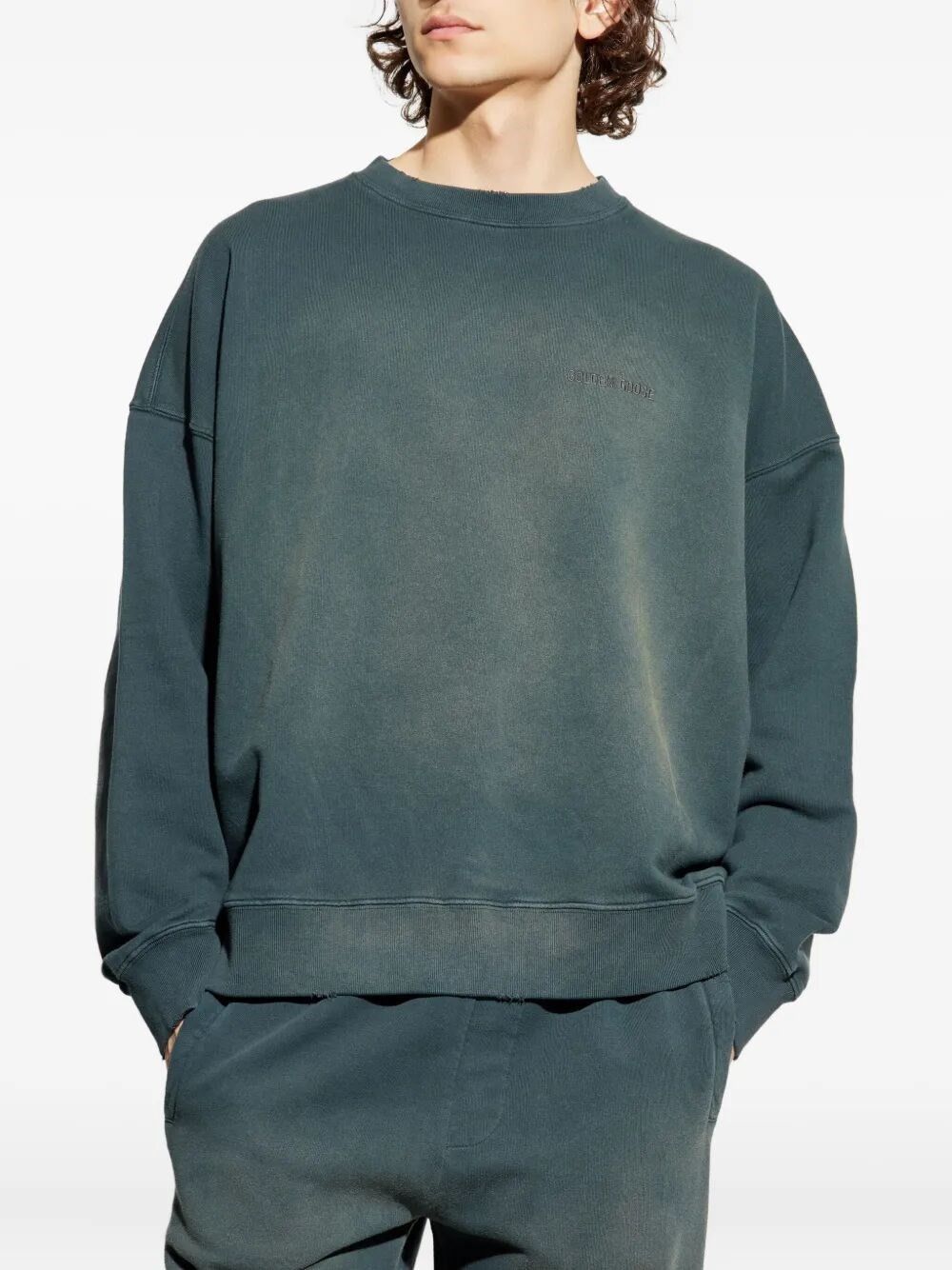 Golden Goose `Journey` Crew-Neck Sweatshirt With Embroidery Size US S / EU 44-46 / 1 - 4 Thumbnail