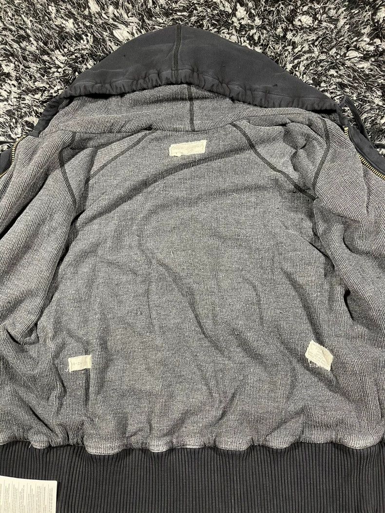 Greg Lauren greg lauren black destroyed zip hoodie Size US M / EU 48-50 / 2 - 6 Thumbnail