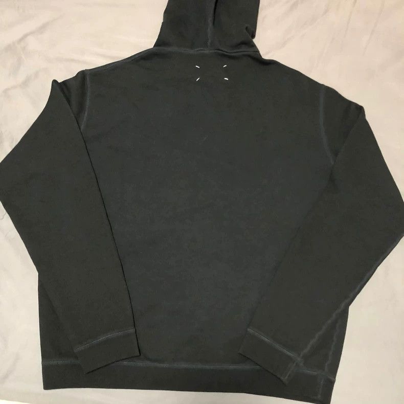 Maison Margiela Maison Margiela Black Dyed Hoodie Sweatshirt Size US L / EU 52-54 / 3 - 3 Thumbnail