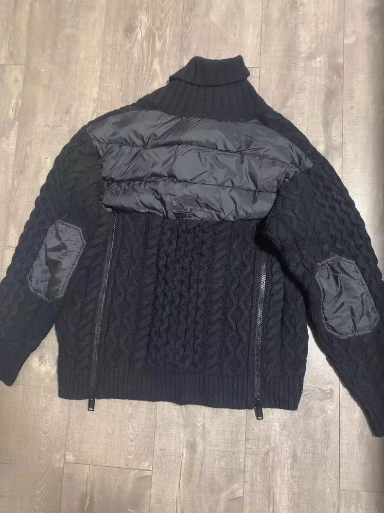 Undercover black knit zipper sweater with pockets Size US L / EU 52-54 / 3 - 2 Thumbnail