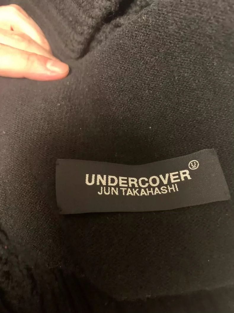 Undercover black knit zipper sweater with pockets Size US L / EU 52-54 / 3 - 4 Thumbnail