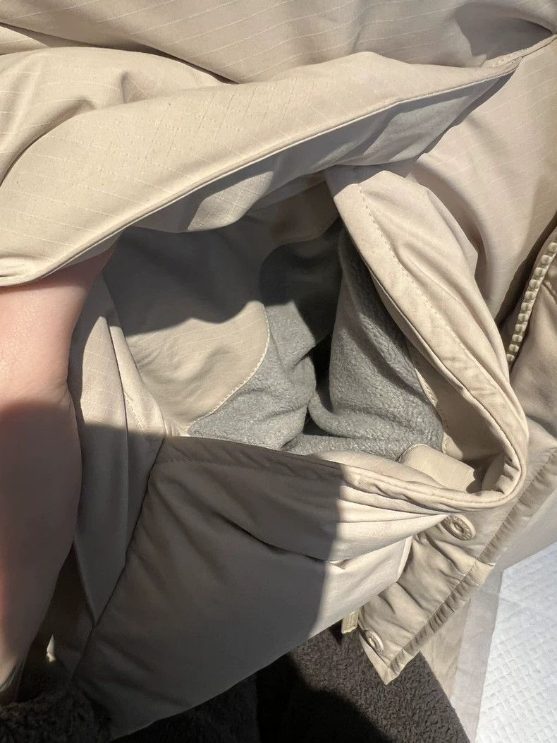 Undercover beige hooded down jacket for winter Size US M / EU 48-50 / 2 - 9 Thumbnail
