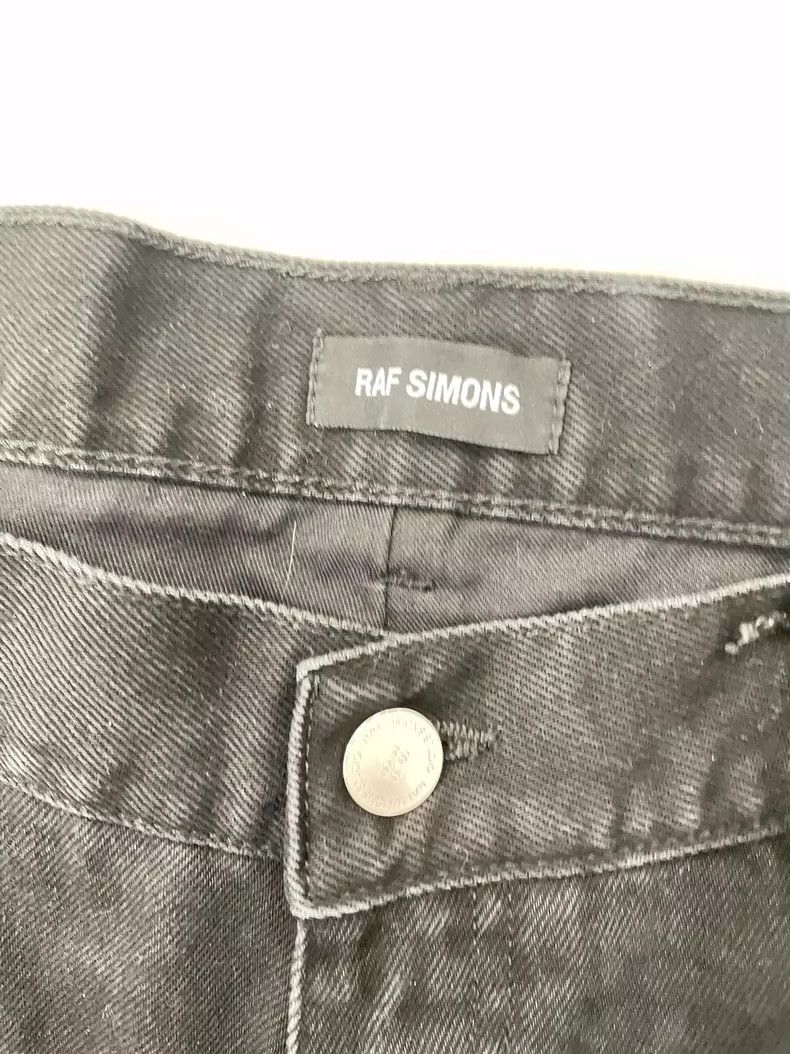Raf Simons raf simons distressed black jeans with purple patches Size US 34 / EU 50 - 4 Thumbnail