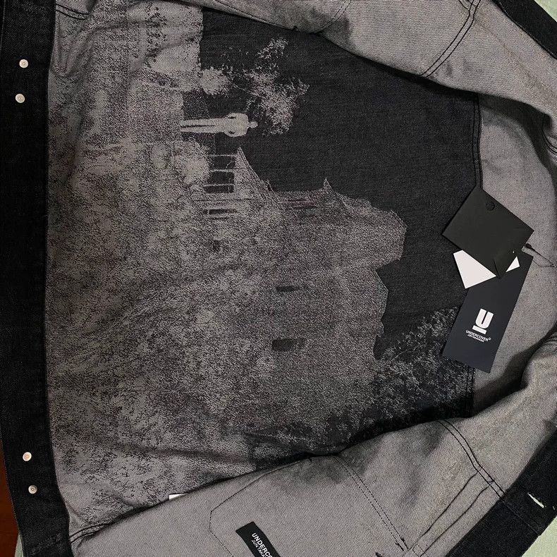 Undercover undercovered psycho black denim jacket Size US M / EU 48-50 / 2 - 4 Thumbnail