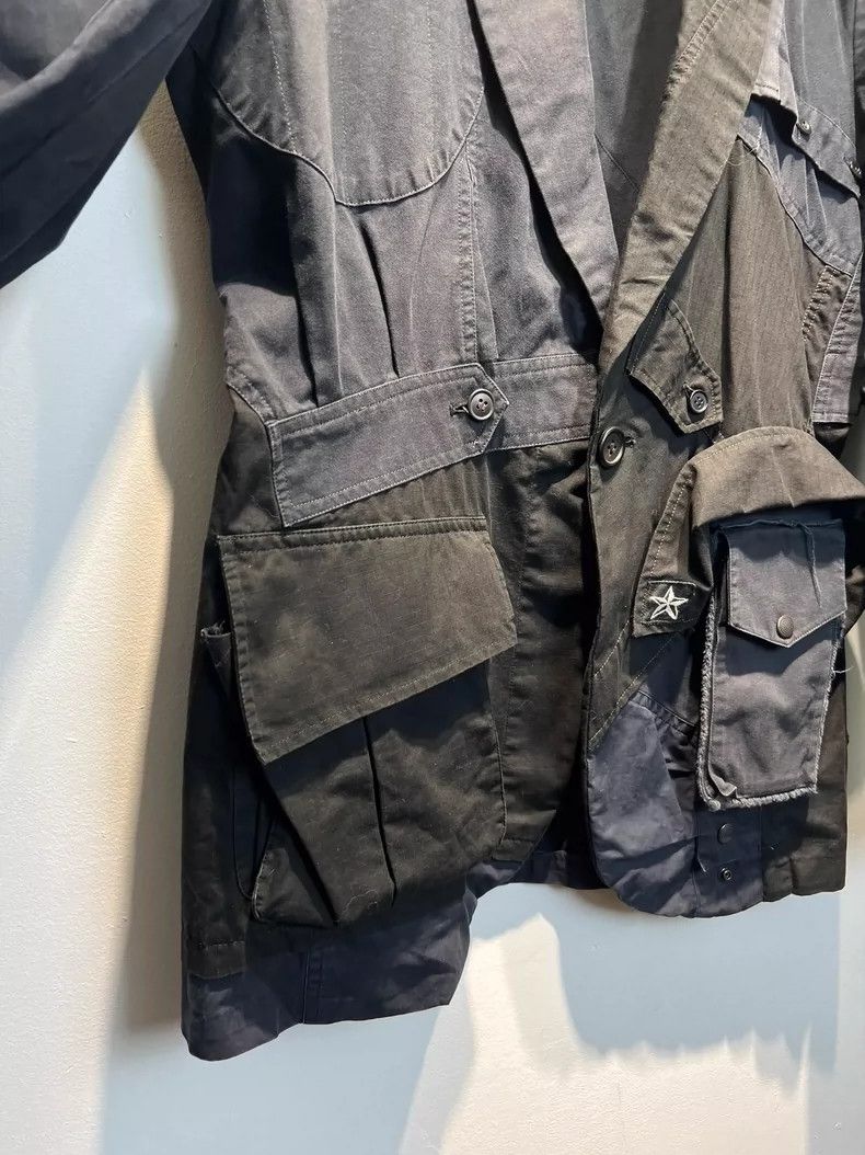 Undercover deconstructed military style blazer Size US M / EU 48-50 / 2 - 4 Thumbnail