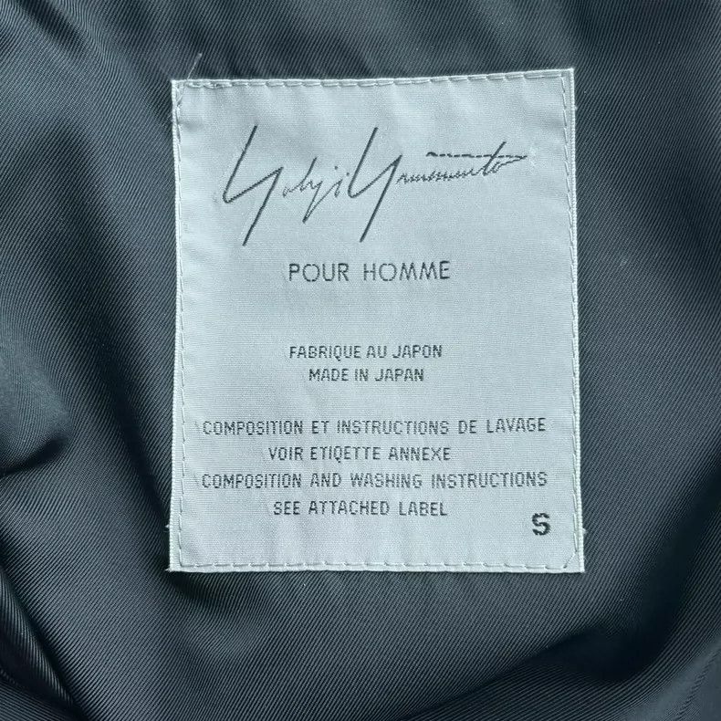 Yohji Yamamoto yohji yamamoto black wool silhouette coat Size US S / EU 44-46 / 1 - 7 Thumbnail