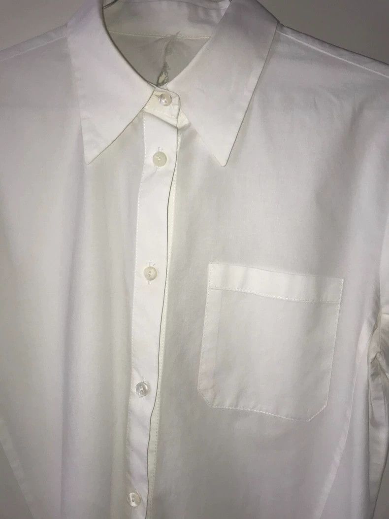 Maison Margiela white cotton button-up shirt by Margiela Size US S / EU 44-46 / 1 - 2 Thumbnail