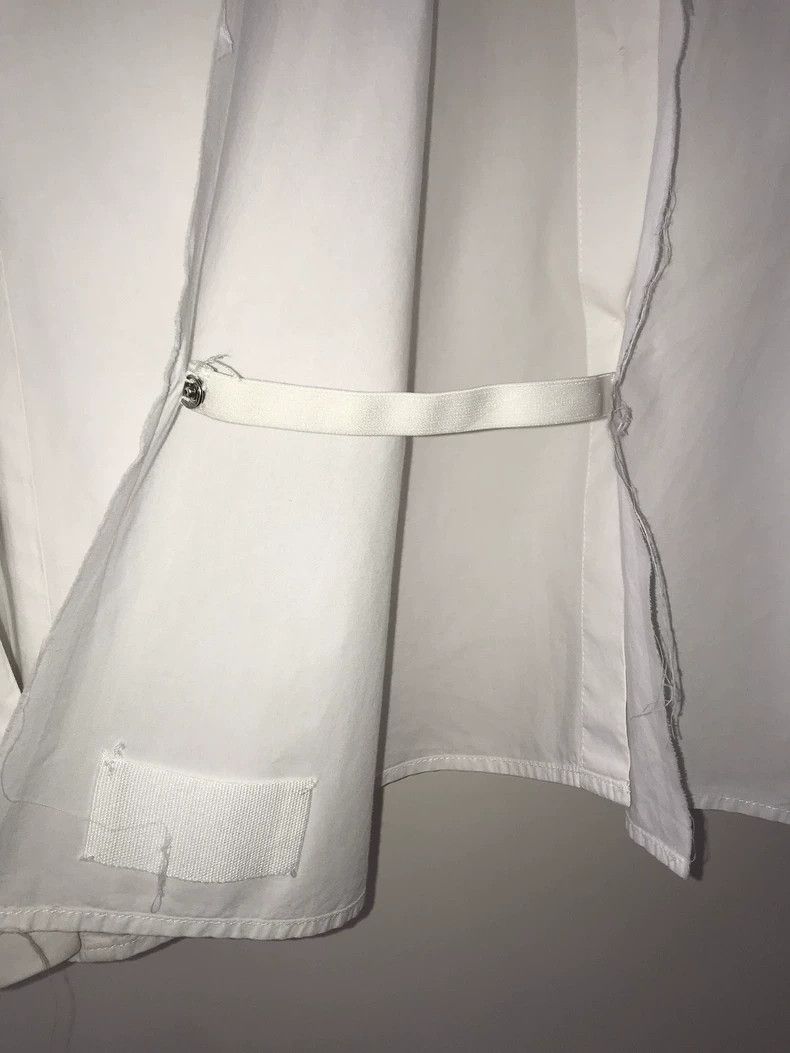 Maison Margiela white cotton button-up shirt by Margiela Size US S / EU 44-46 / 1 - 4 Thumbnail