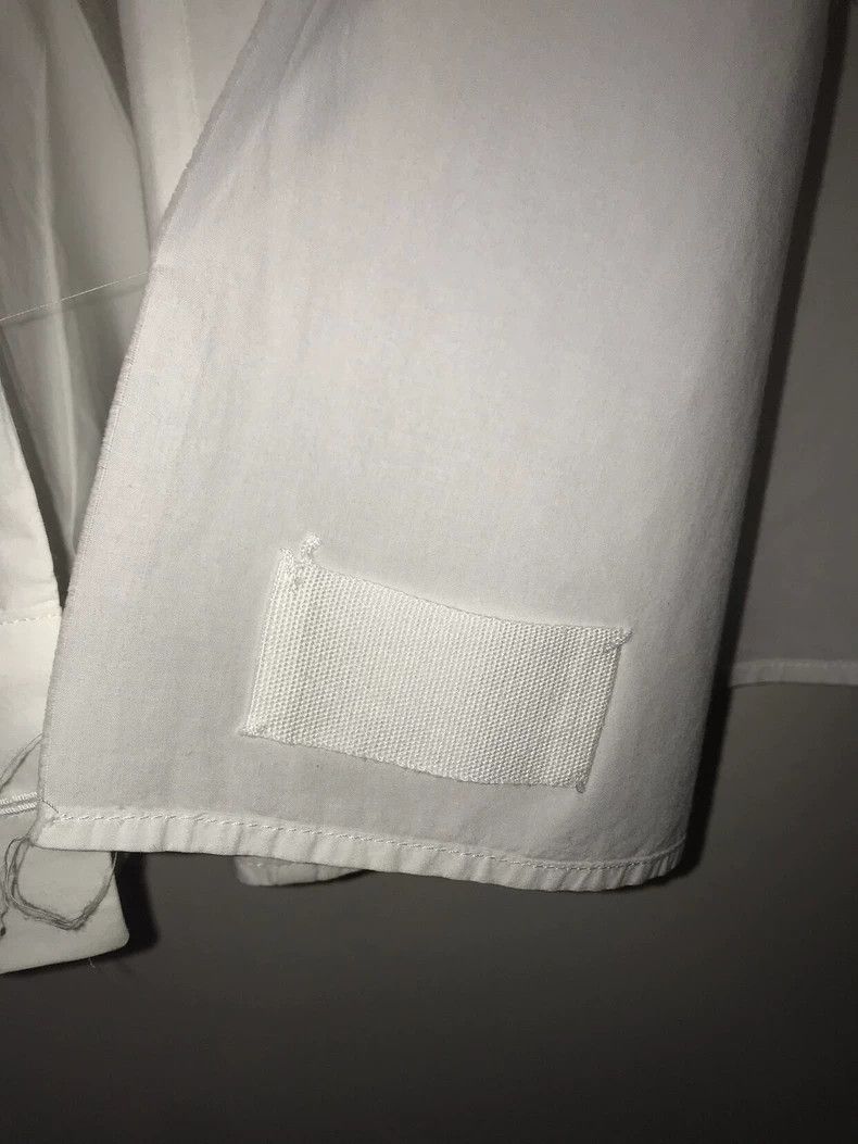 Maison Margiela white cotton button-up shirt by Margiela Size US S / EU 44-46 / 1 - 6 Thumbnail