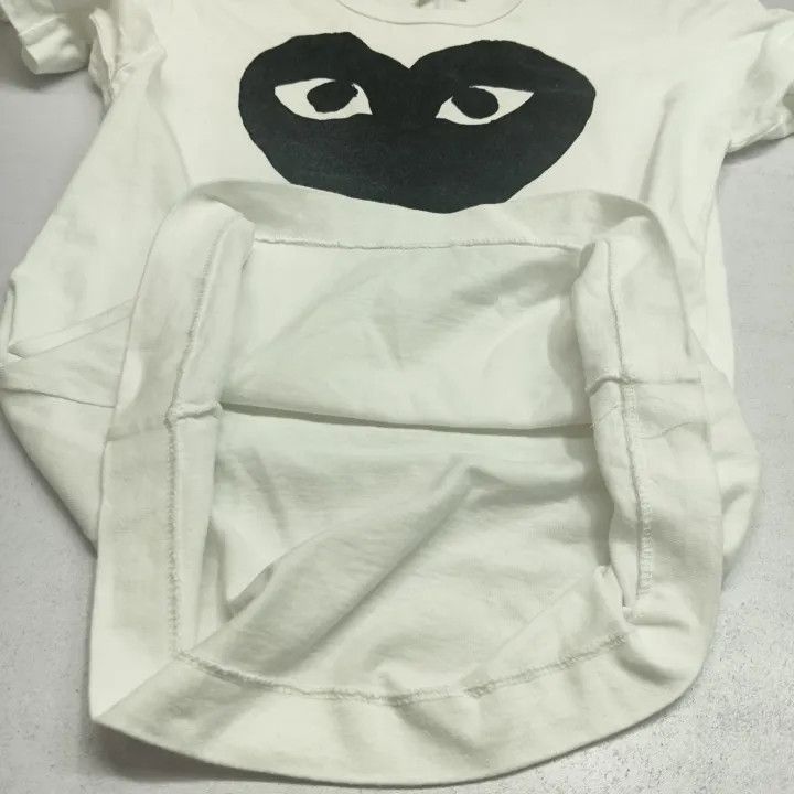 Comme des Garcons Comme des Garçons Play Heart Print T-Shirt 0079 Size S / US 4 / IT 40 - 14 Thumbnail