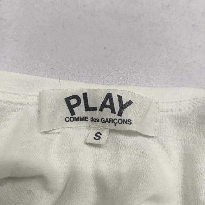 Comme des Garcons Comme des Garçons Play Heart Print T-Shirt 0079 Size S / US 4 / IT 40 - 4 Thumbnail