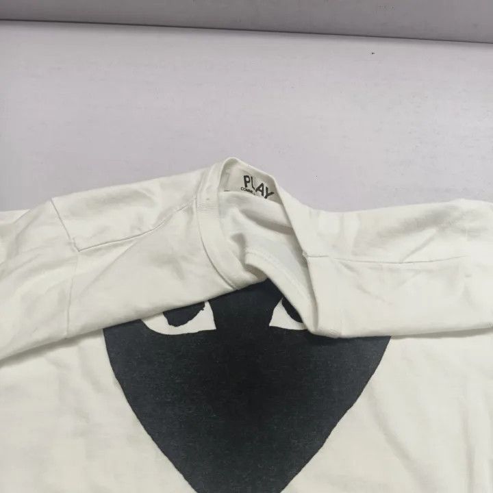 Comme des Garcons Comme des Garçons Play Heart Print T-Shirt 0079 Size S / US 4 / IT 40 - 9 Thumbnail