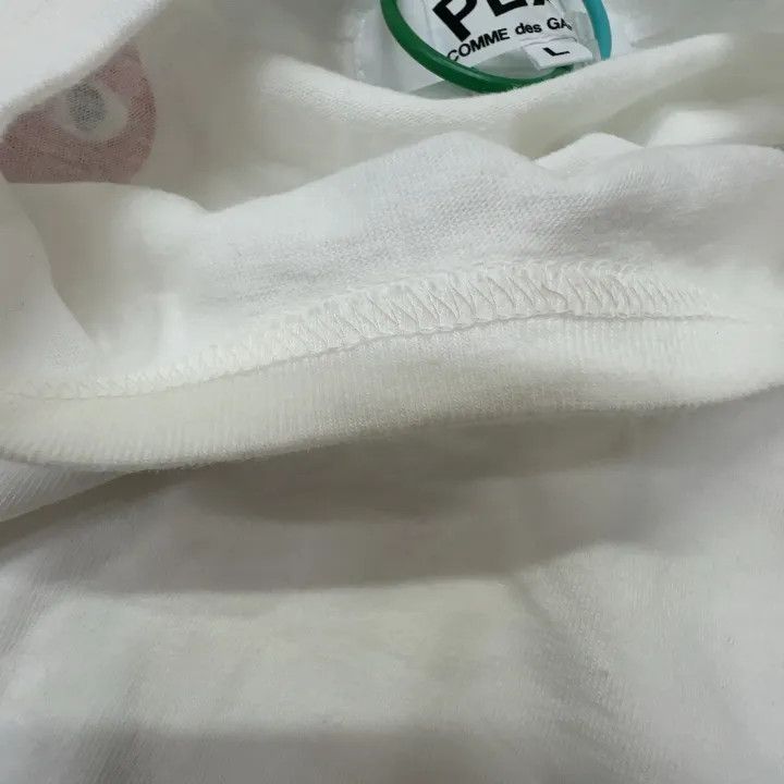 Comme des Garcons Comme des Garcons Play x The North Face White T-Shirt 0079 Size L / US 10 / IT 46 - 4 Thumbnail
