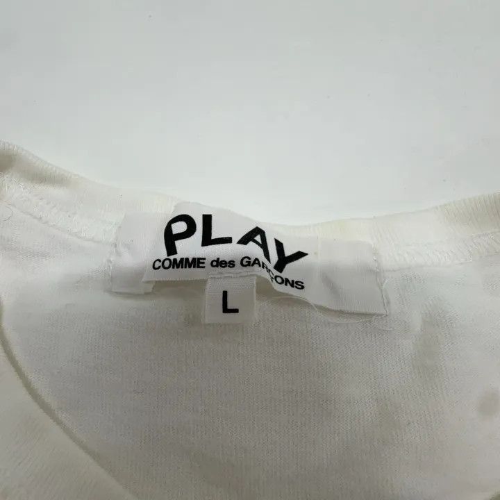 Comme des Garcons Comme des Garçons Play Pink Heart T-Shirt for Women 0079 Size L / US 10 / IT 46 - 5 Thumbnail