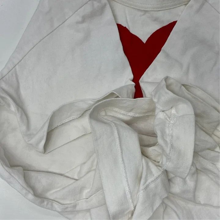 Comme des Garcons Comme des Garçons Play Red Heart Tee 0079 Size M / US 6-8 / IT 42-44 - 6 Thumbnail