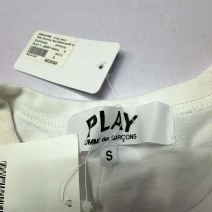 Comme des Garcons Comme des Garçons Play Heart Print Crew Neck T-Shirt 0079 Size S / US 4 / IT 40 - 5 Thumbnail