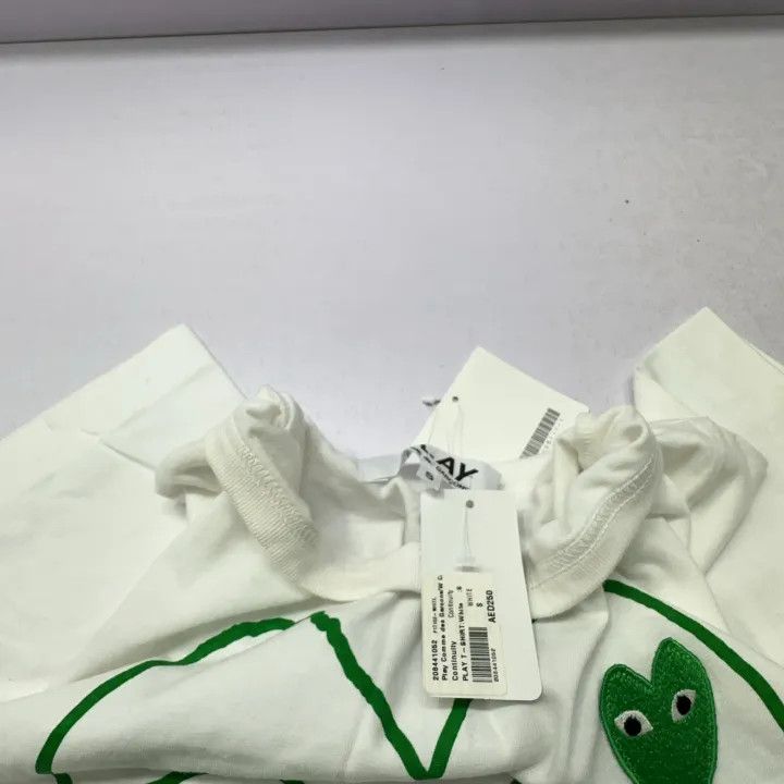 Comme des Garcons Comme des Garçons Play Heart Print Crew Neck T-Shirt 0079 Size S / US 4 / IT 40 - 8 Thumbnail