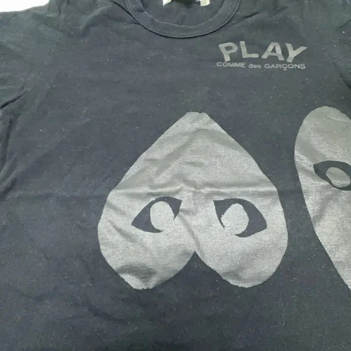 Comme des Garcons Comme des Garçons Play Black Heart Print T-shirt 0079 Size S / US 4 / IT 40 - 8 Thumbnail