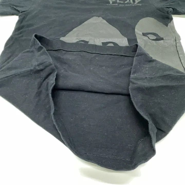Comme des Garcons Comme des Garçons Play Black Heart Print T-shirt 0079 Size S / US 4 / IT 40 - 9 Thumbnail
