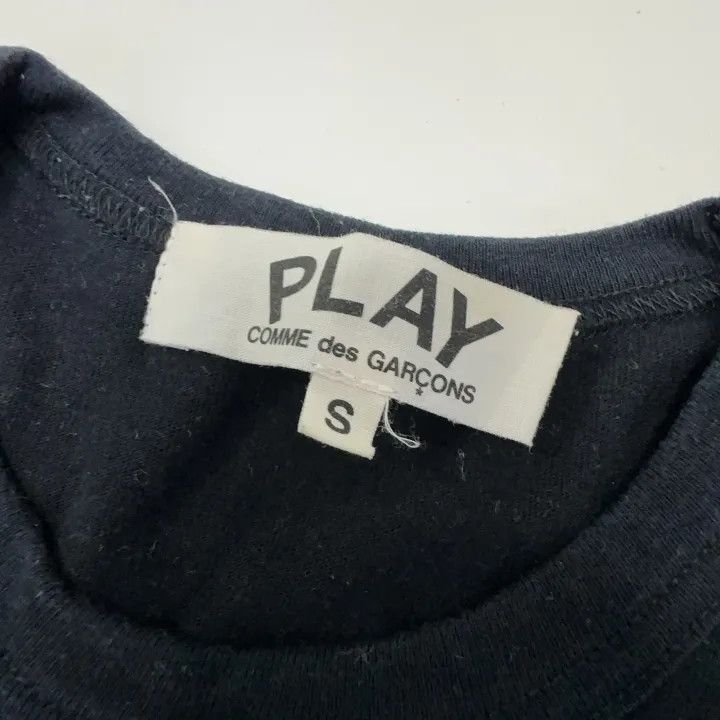 Comme des Garcons Comme des Garçons Play Black Heart Print T-shirt 0079 Size S / US 4 / IT 40 - 5 Thumbnail