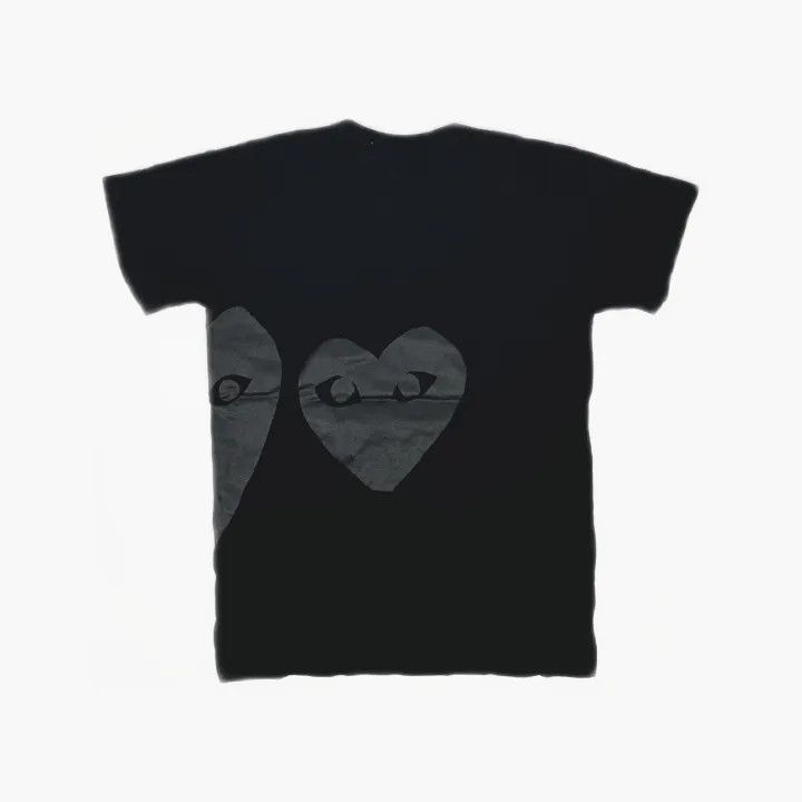 Comme des Garcons Comme des Garçons Play Black Heart Print T-shirt 0079 Size S / US 4 / IT 40 - 3 Thumbnail