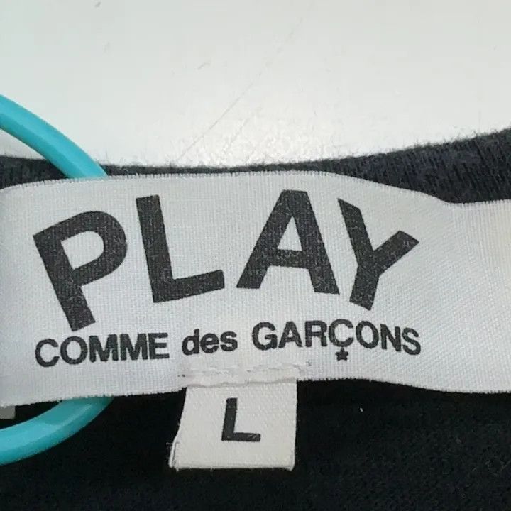 Comme des Garcons Comme des Garçons Play Short Sleeve T-Shirt 0079 Size L / US 10 / IT 46 - 2 Thumbnail