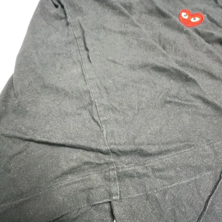 Comme des Garcons Comme des Garçons Play Black T-Shirt with Heart 0079 Size M / US 6-8 / IT 42-44 - 12 Thumbnail