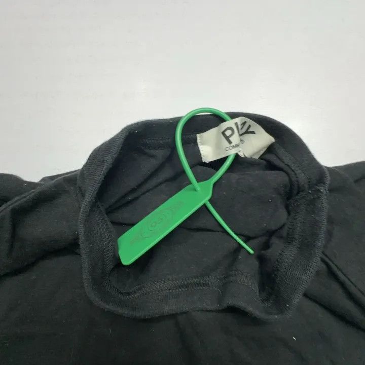Comme des Garcons Comme des Garçons Play Black T-Shirt with Heart 0079 Size M / US 6-8 / IT 42-44 - 7 Thumbnail