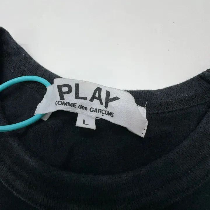 Comme des Garcons Comme des Garçons Play Black Heart T-Shirt 0079 Size L / US 10 / IT 46 - 2 Thumbnail
