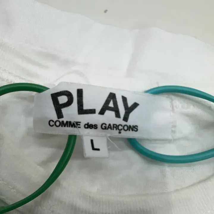 Comme des Garcons Comme des Garçons Play Red Heart T-Shirt 0079 Size L / US 10 / IT 46 - 2 Thumbnail