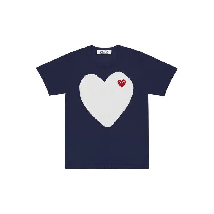 Comme des Garcons Comme des Garçons Play Heart T-Shirt for Women 0079 Size S / US 4 / IT 40 - 2 Thumbnail