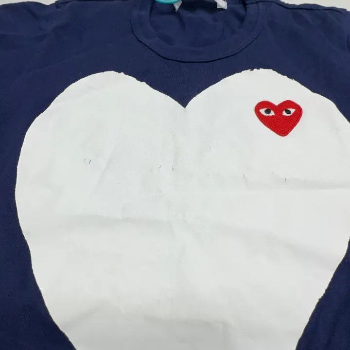 Comme des Garcons Comme des Garçons Play Heart T-Shirt for Women 0079 Size S / US 4 / IT 40 - 6 Thumbnail