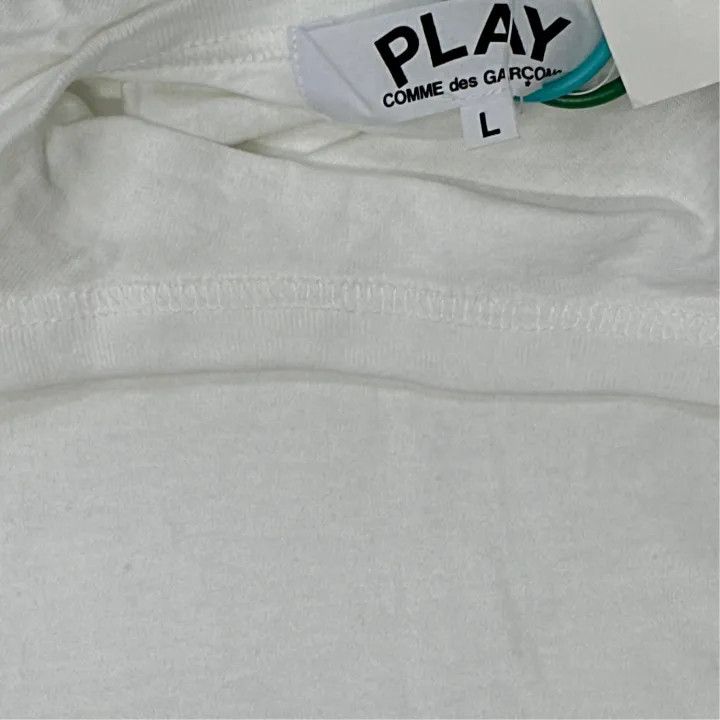 Comme des Garcons Comme des Garçons Play Red Heart T-Shirt 0079 Size L / US 10 / IT 46 - 4 Thumbnail