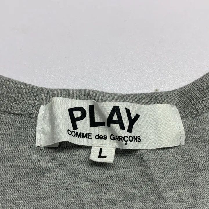 Comme des Garcons Comme des Garçons Play Black Heart T-Shirt 0079 Size L / US 10 / IT 46 - 4 Thumbnail