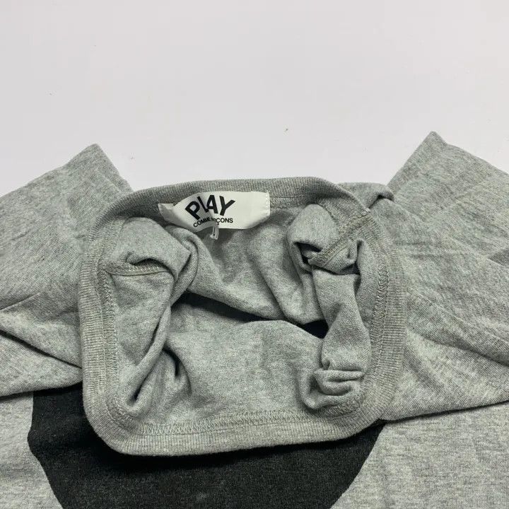 Comme des Garcons Comme des Garçons Play Black Heart T-Shirt 0079 Size L / US 10 / IT 46 - 7 Thumbnail