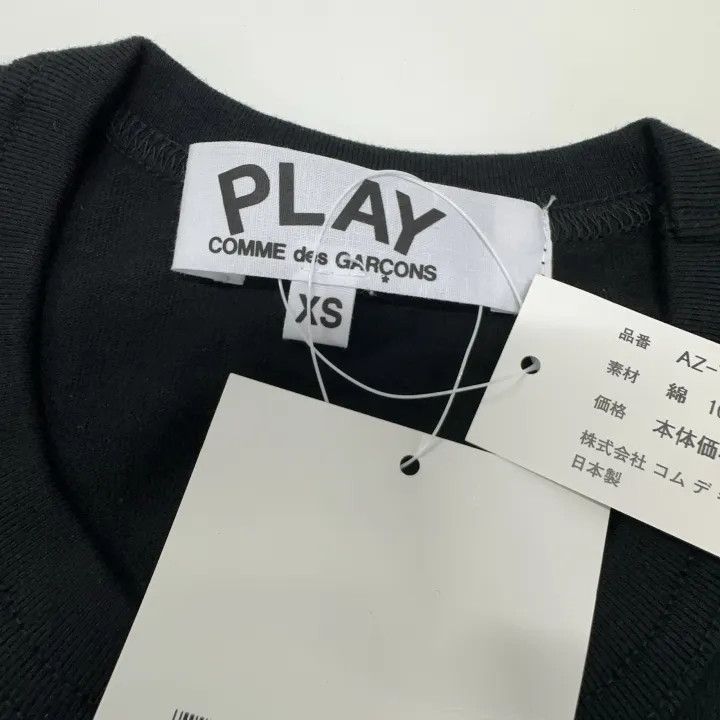 Comme des Garcons Comme des Garçons PLAY Gold Heart T-Shirt 0079 Size XS / US 0-2 / IT 36-38 - 5 Thumbnail