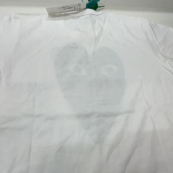 Comme des Garcons Comme des Garçons Play Green Heart T-Shirt 0079 Size L / US 10 / IT 46 - 4 Thumbnail
