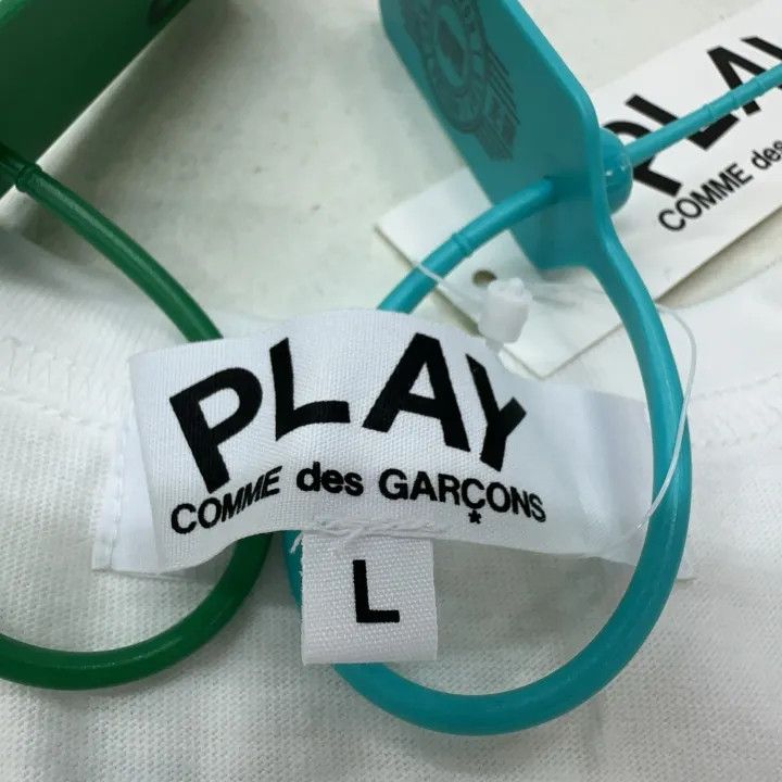 Comme des Garcons Comme des Garçons Play Green Heart T-Shirt 0079 Size L / US 10 / IT 46 - 2 Thumbnail