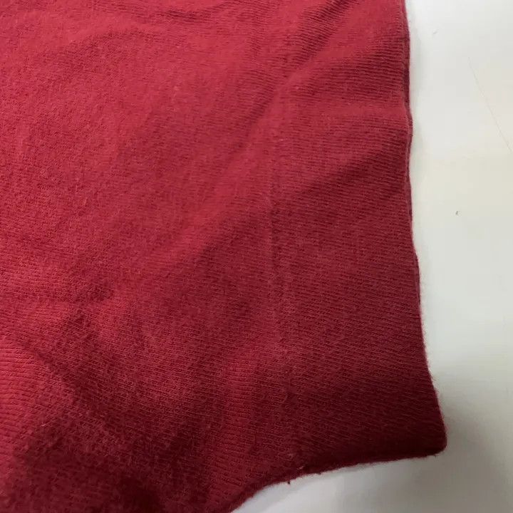 Comme des Garcons Comme des Garcons Double Heart T-Shirt Burgundy 0079 Size L / US 10 / IT 46 - 6 Thumbnail