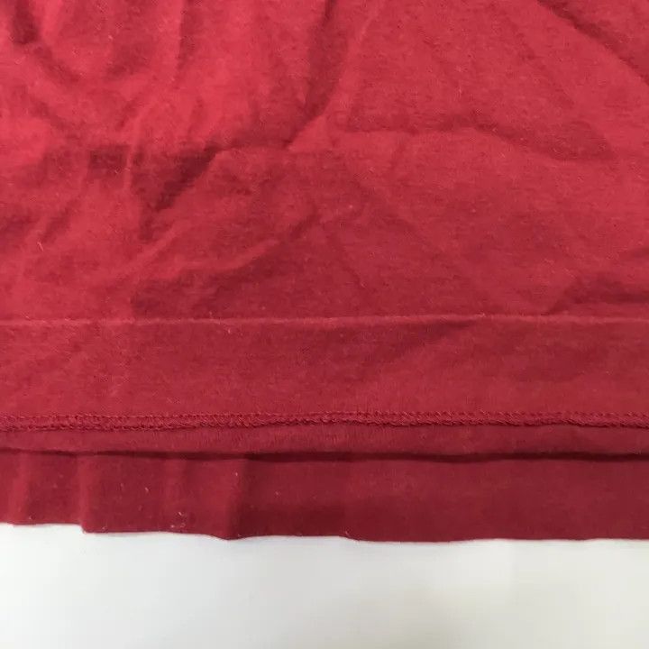 Comme des Garcons Comme des Garcons Double Heart T-Shirt Burgundy 0079 Size L / US 10 / IT 46 - 7 Thumbnail