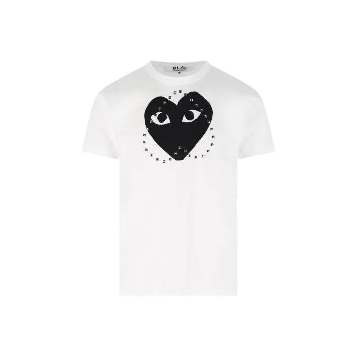 Comme des Garcons Comme des Garçons Play White Heart T-Shirt 0079 Size XXL / US 16-18 / IT 52-54 - 2 Thumbnail