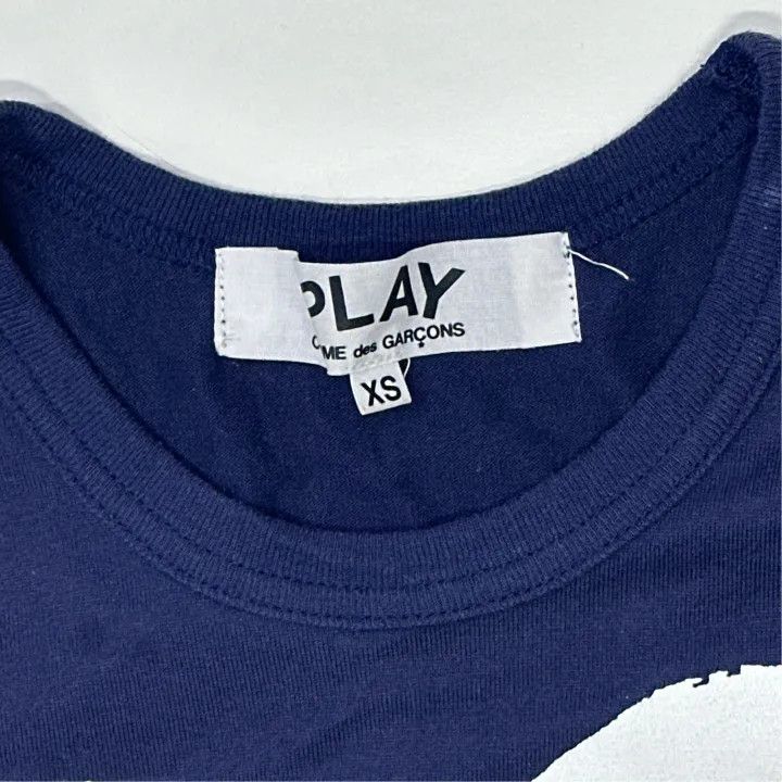 Comme des Garcons Comme des Garcons Play Heart Short Sleeve T-Shirt 0079 Size XS / US 0-2 / IT 36-38 - 3 Thumbnail