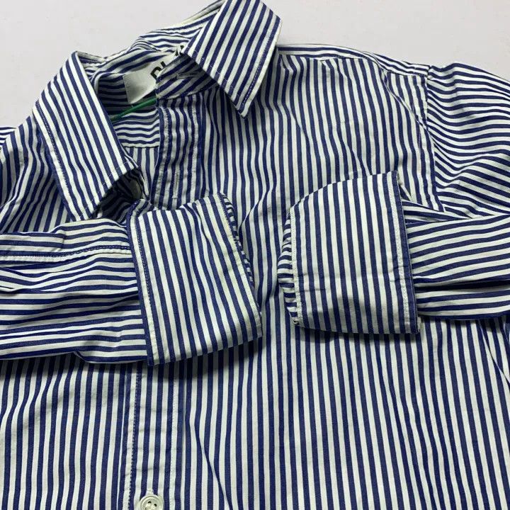 Comme des Garcons Comme des Garçons Play Striped Long Sleeve Shirt 0079 Size S / US 4 / IT 40 - 7 Thumbnail