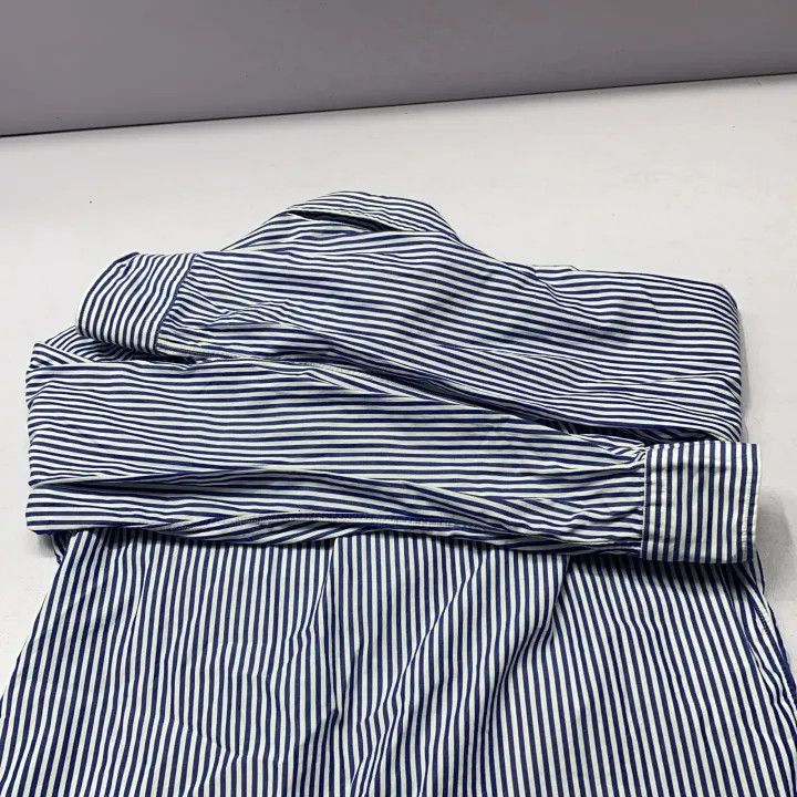 Comme des Garcons Comme des Garçons Play Striped Long Sleeve Shirt 0079 Size S / US 4 / IT 40 - 9 Thumbnail