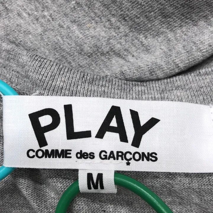 Comme des Garcons Comme des Garçons Play Gray Heart T-Shirt 0079 Size M / US 6-8 / IT 42-44 - 2 Thumbnail