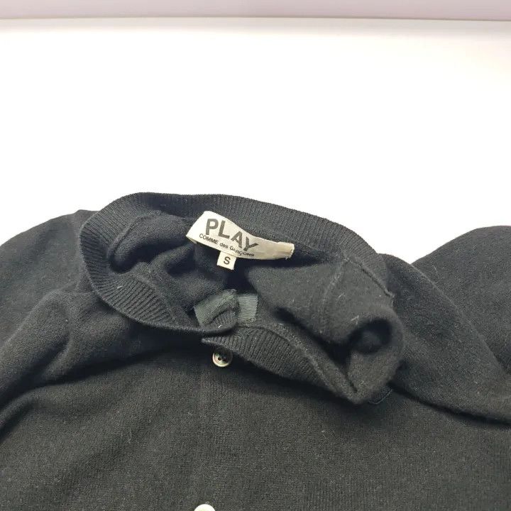 Comme des Garcons Comme des Garçons Play Black Heart Cardigan 0079 Size S / US 4 / IT 40 - 12 Thumbnail