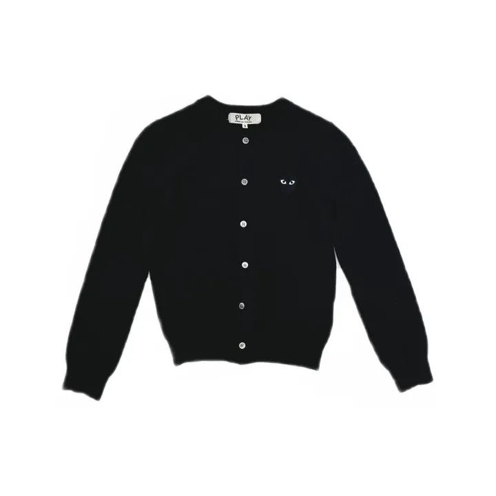 Comme des Garcons Comme des Garçons Play Black Heart Cardigan 0079 Size S / US 4 / IT 40 - 2 Thumbnail