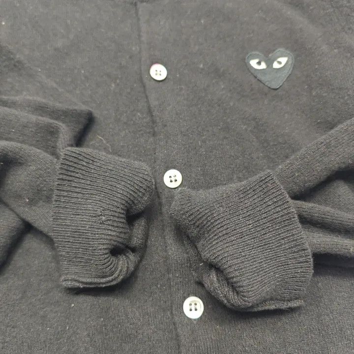 Comme des Garcons Comme des Garçons Play Black Heart Cardigan 0079 Size S / US 4 / IT 40 - 10 Thumbnail
