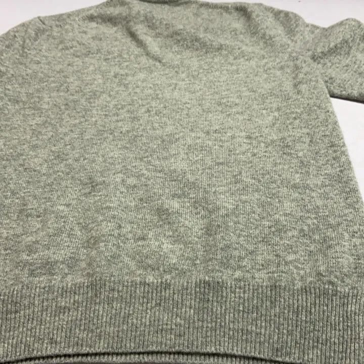 Comme des Garcons Comme des Garçons Play Gray V-Neck Sweater 0079 Size S / US 4 / IT 40 - 10 Thumbnail