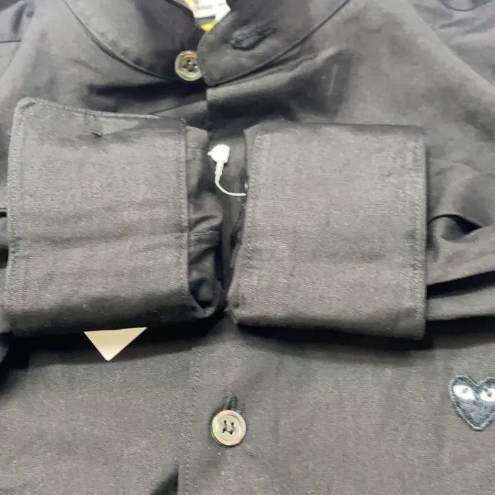 Comme des Garcons Comme des Garçons Play Black Long Sleeve Shirt 0079 Size XS / US 0-2 / IT 36-38 - 9 Thumbnail